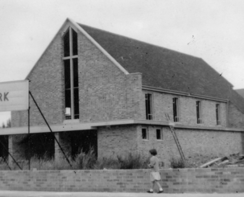 Greasby Methodist Church 1957-1958